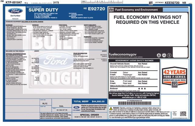 Certified 2019 Ford F250 XL w/ Power Equipment Group image 34
