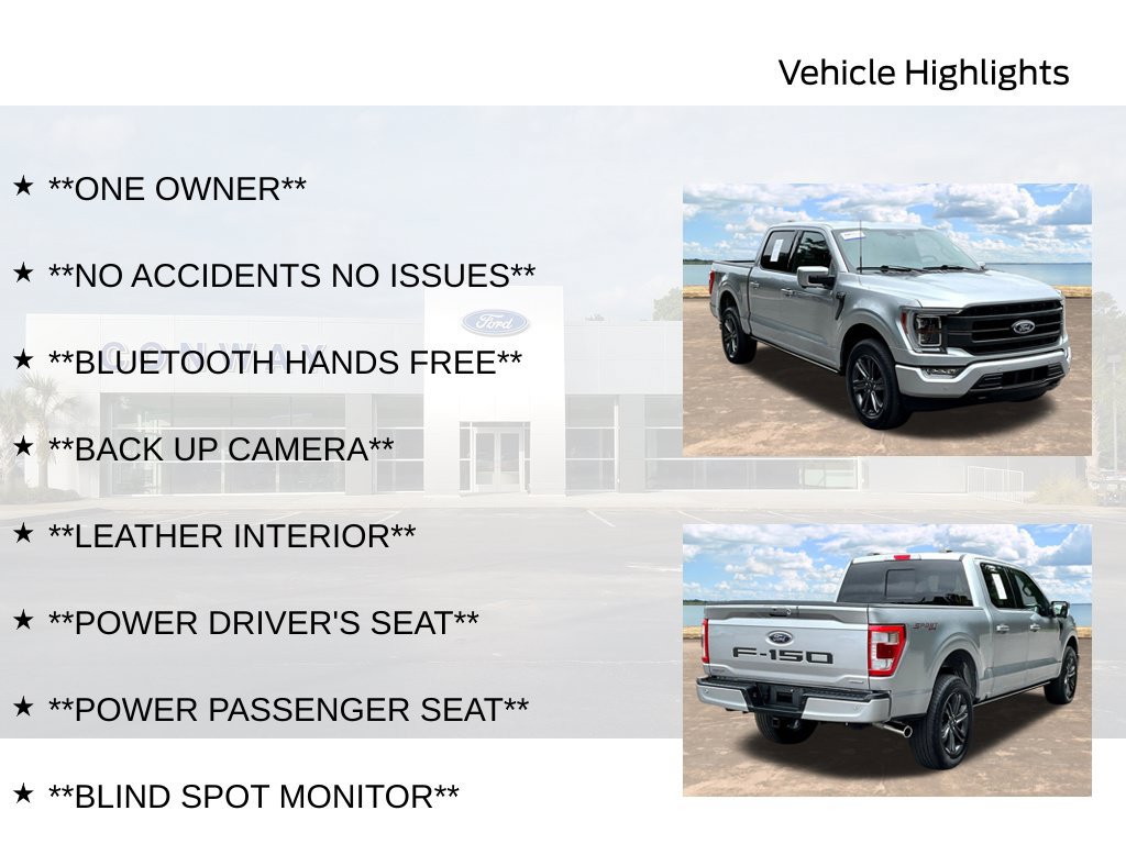 Certified 2023 Ford F150 Lariat w/ Equipment Group 502A High AWD/4WD image 6