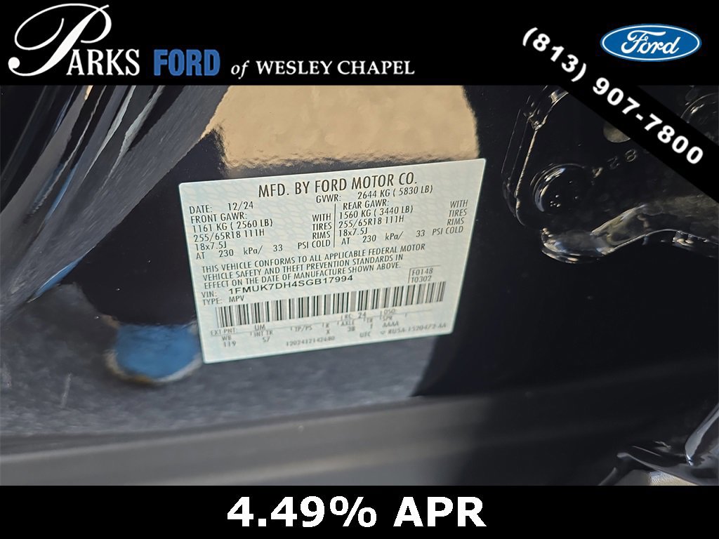 Certified 2025 Ford Explorer Active w/ Active Comfort Package image 33