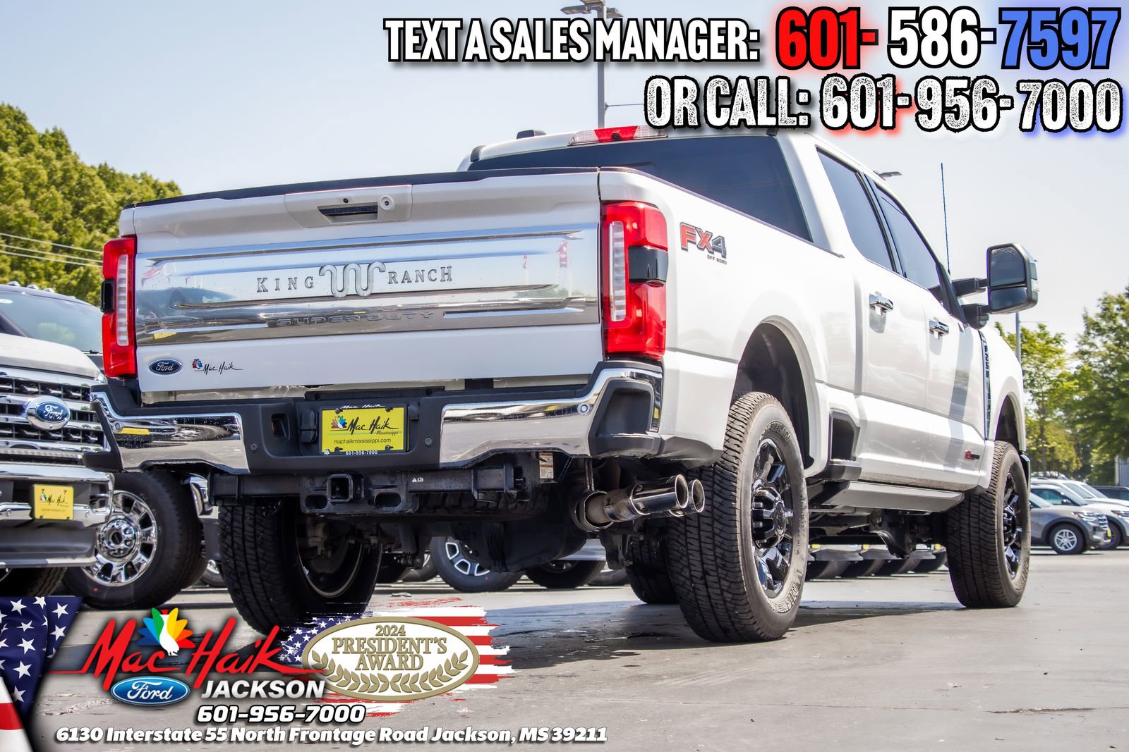 Certified 2024 Ford F250 King Ranch w/ Chrome Package AWD/4WD image 3