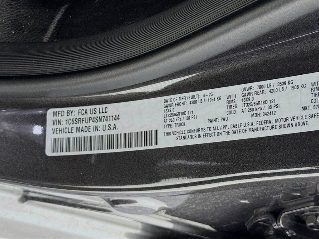 Used 2025 RAM 1500 RHO w/ RHO Level 1 Equipment Group AWD/4WD image 35