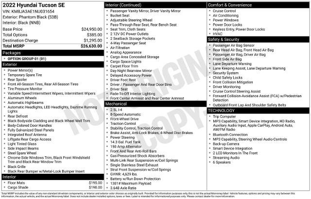 Used 2022 Hyundai Tucson SE FWD image 6