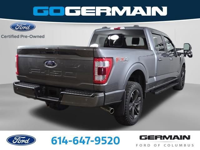 Certified 2022 Ford F150 Lariat w/ Equipment Group 502A High image 3