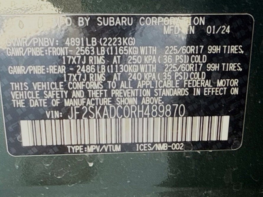 Used 2024 Subaru Forester Premium AWD/4WD image 34