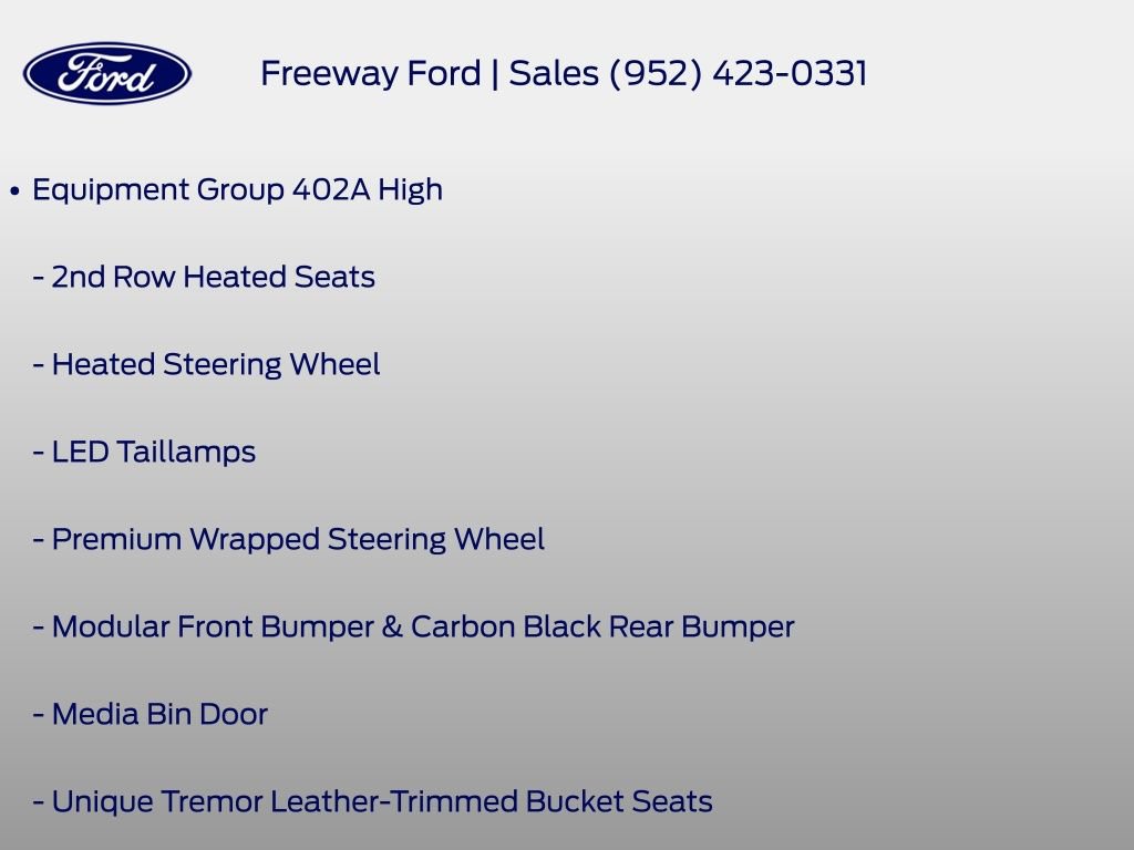 Certified 2025 Ford F150 Tremor w/ Equipment Group 402A High AWD/4WD image 14