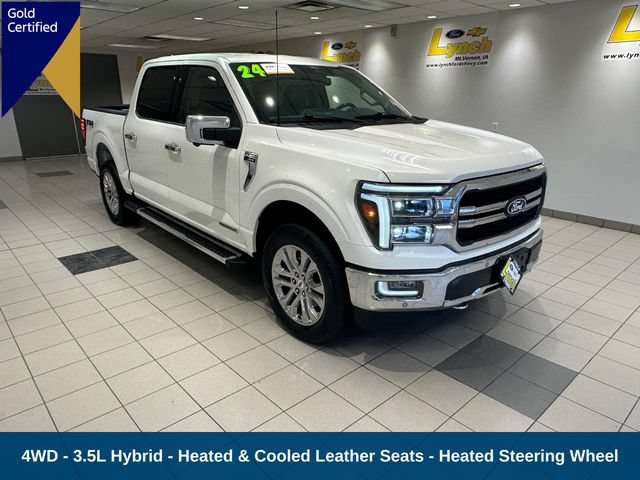 Certified 2024 Ford F150 Lariat w/ Bed Utility Package