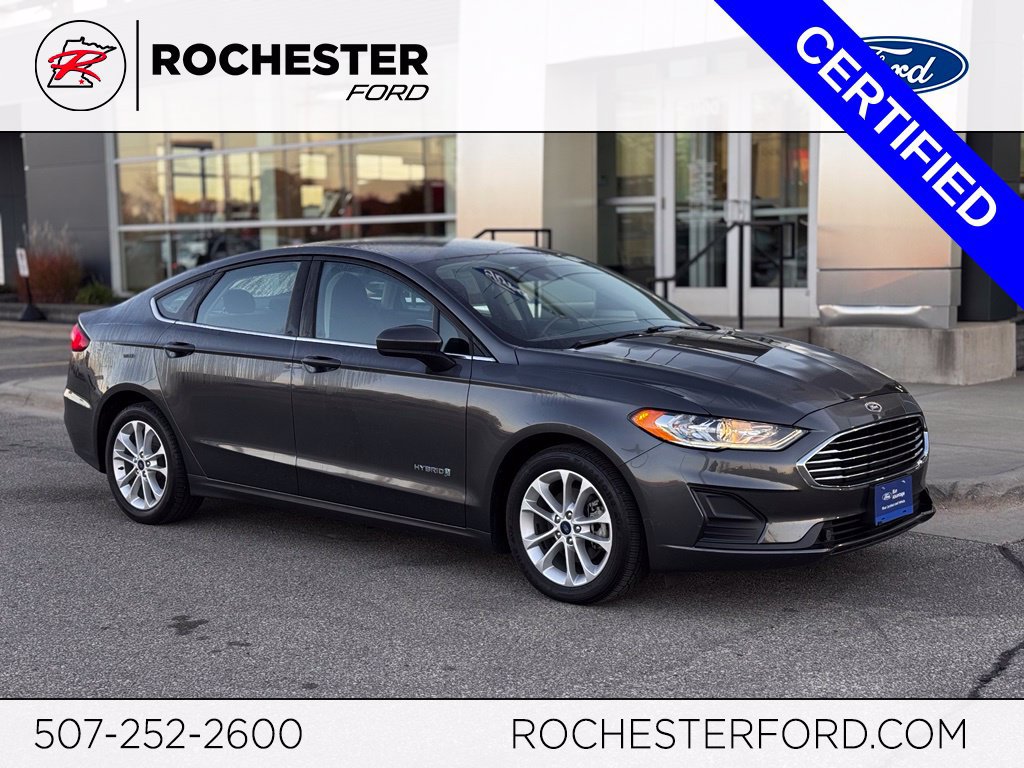 Certified 2019 Ford Fusion SE