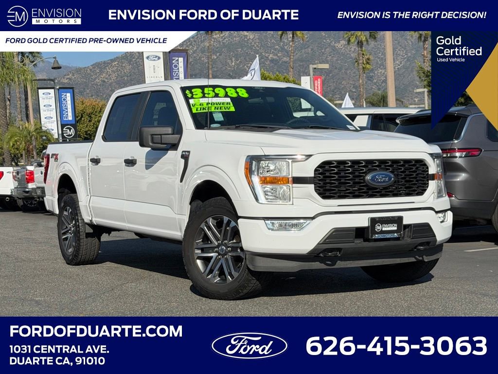 Certified 2022 Ford F150 XL w/ STX Appearance Package image 1