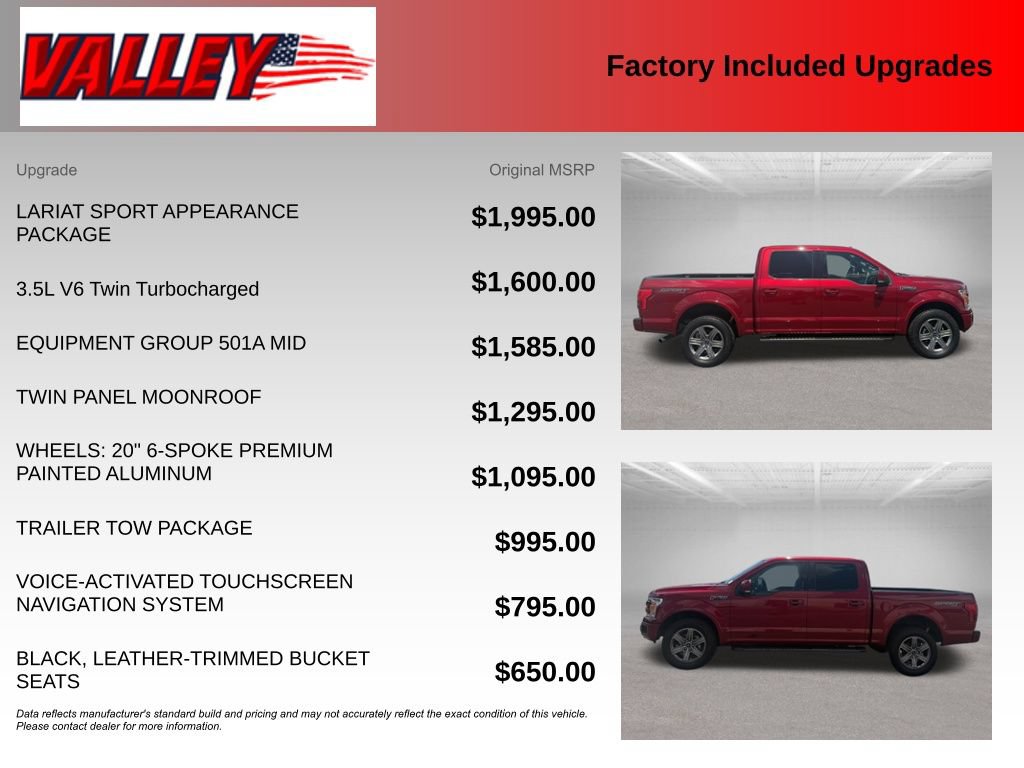 Certified 2018 Ford F150 Lariat AWD/4WD image 6