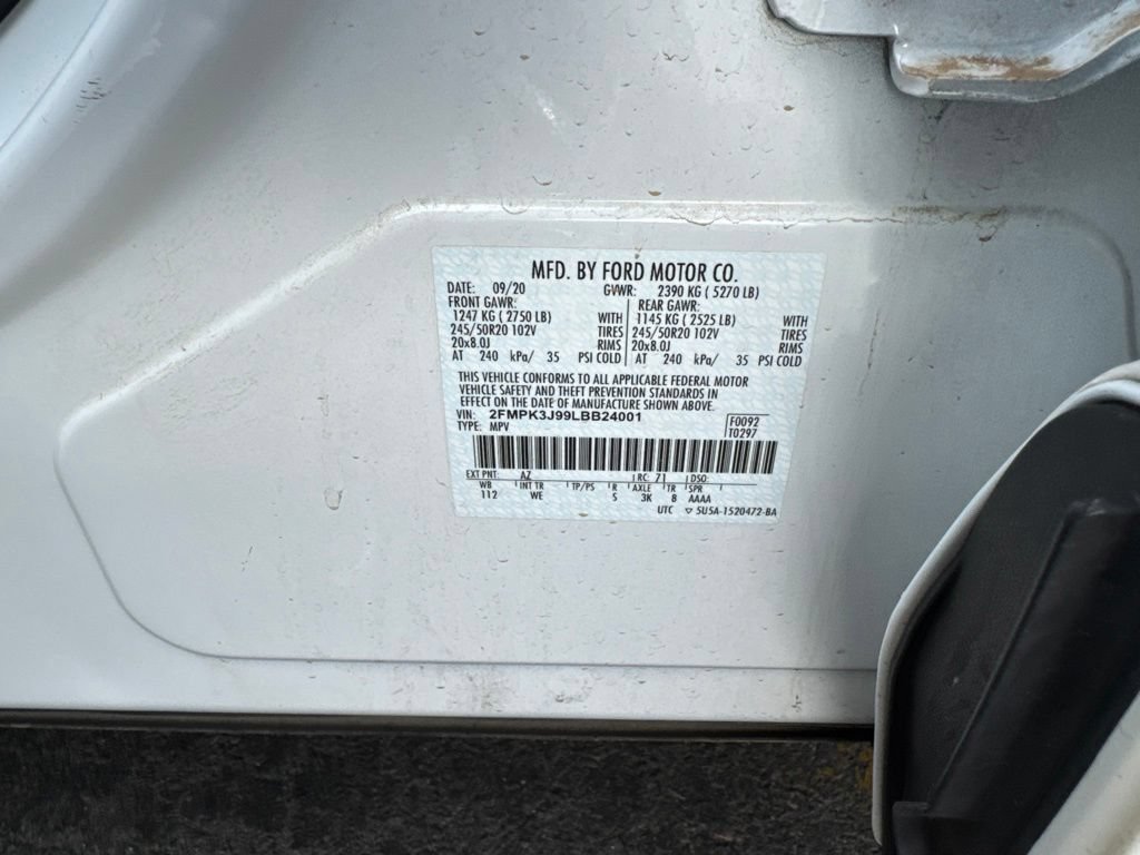 Certified 2020 Ford Edge ST-Line FWD image 14