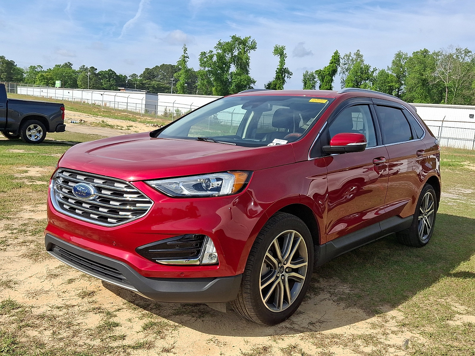 Certified 2021 Ford Edge Titanium w/ Cargo Accessory Package FWD image 3