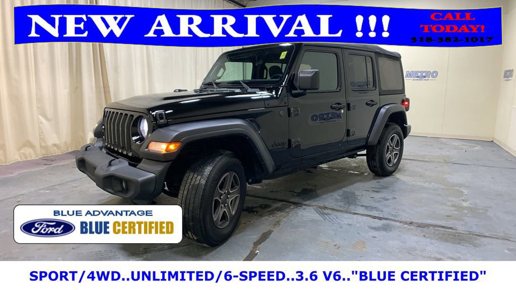 Used 2022 Jeep Wrangler Unlimited Sport image 2