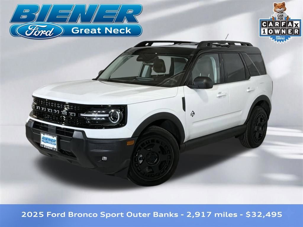 Certified 2025 Ford Bronco Sport Outer Banks image 1
