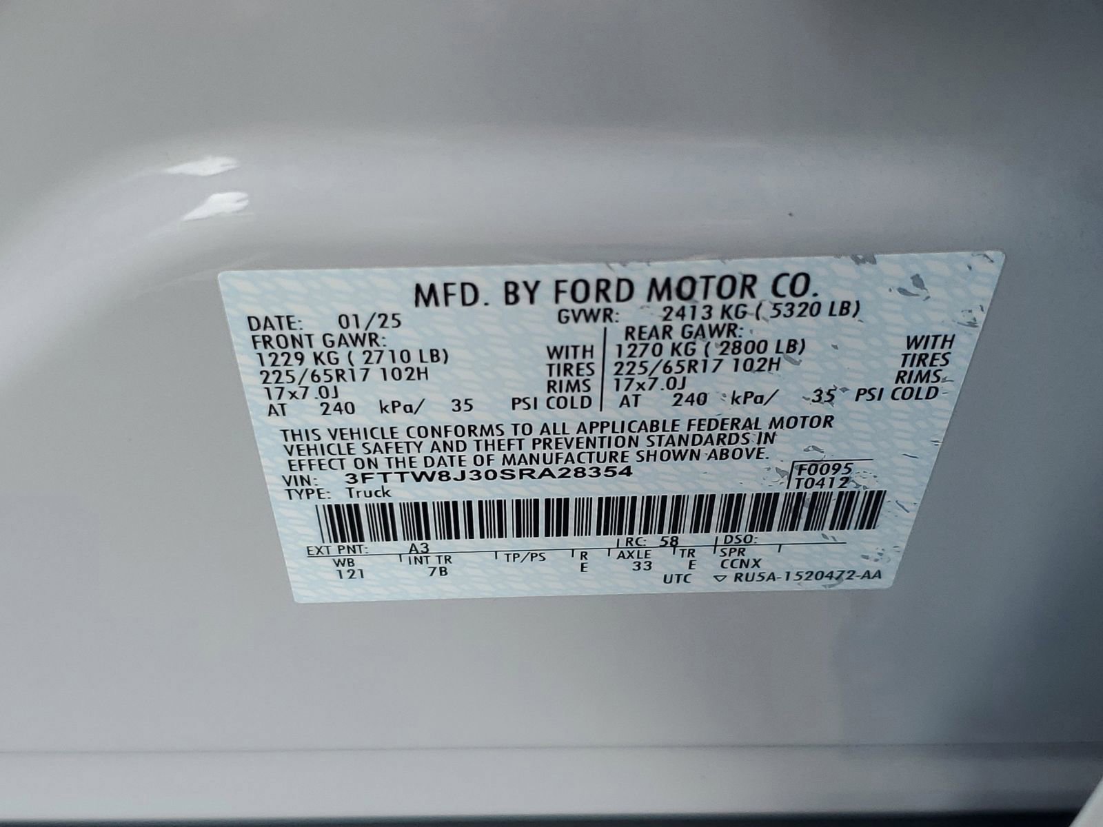 Certified 2025 Ford Maverick XLT w/ Equipment Group 301A AWD/4WD image 27