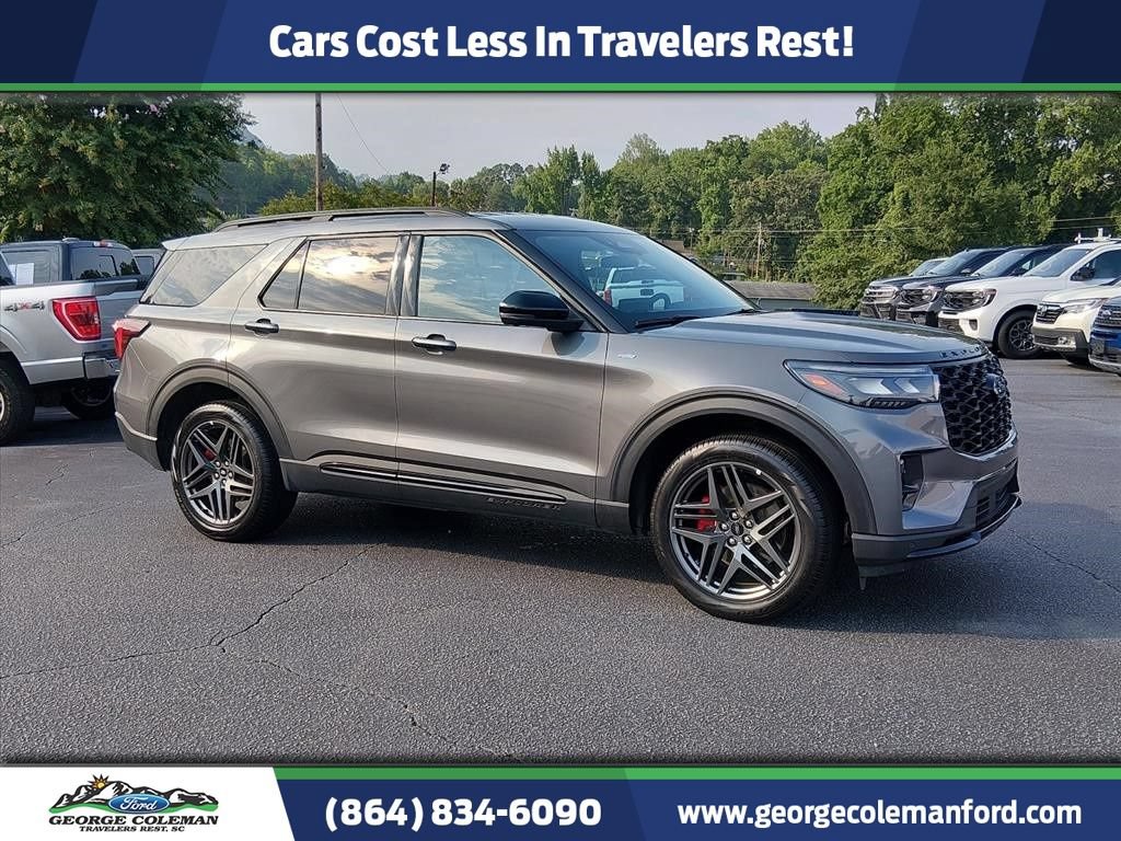 Certified 2025 Ford Explorer ST-Line w/ ST-Line Street Pack AWD/4WD image 1