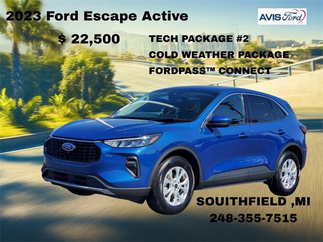 Certified 2023 Ford Escape Active w/ Tech Pack #2