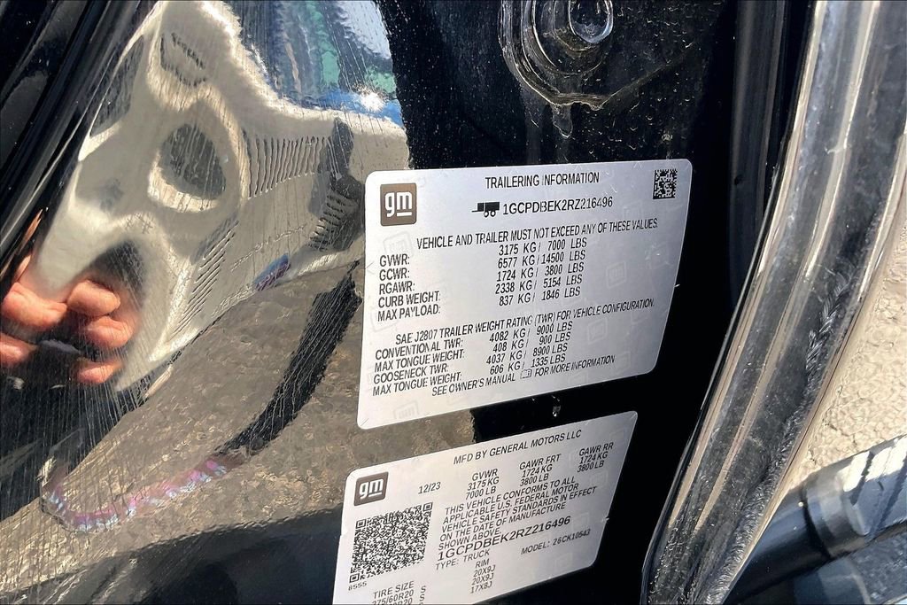 Used 2024 Chevrolet Silverado 1500 Custom w/ Turbomax Blackout Package image 29