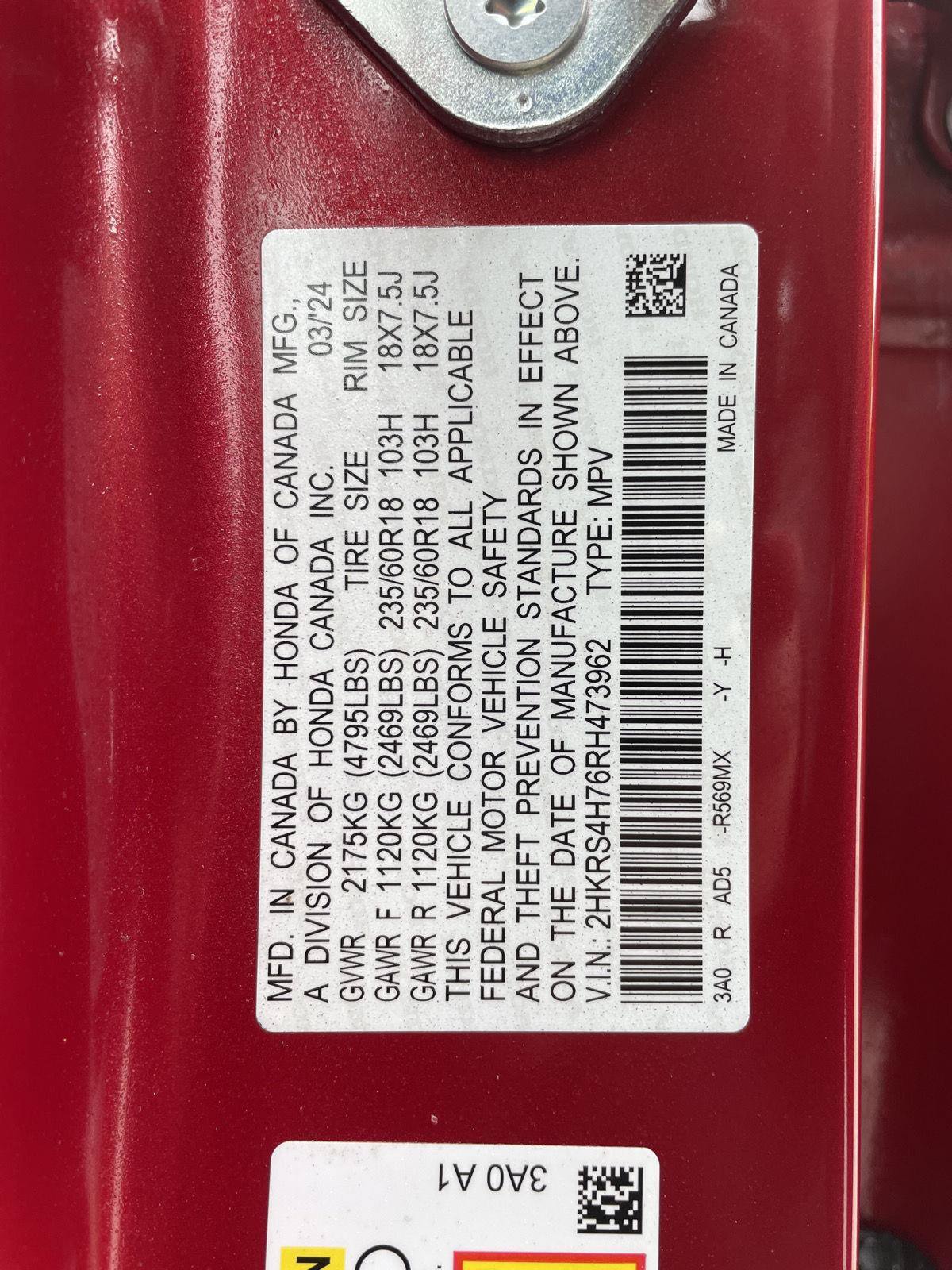 Used 2024 Honda CR-V EX-L image 32