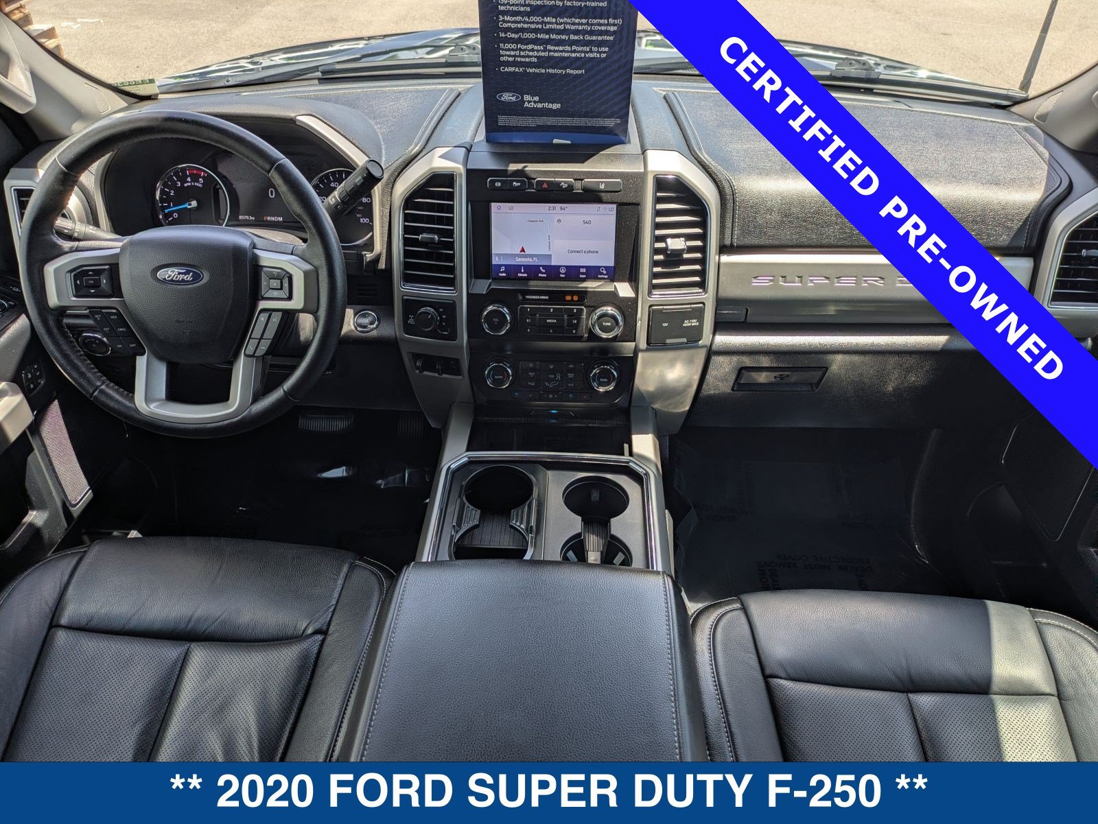 Certified 2020 Ford F250 Lariat w/ Lariat Ultimate Package AWD/4WD image 16