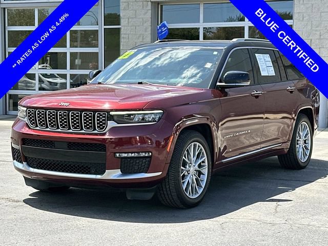 Used 2022 Jeep Grand Cherokee L Summit w/ Advanced Protech Group IV AWD/4WD image 4
