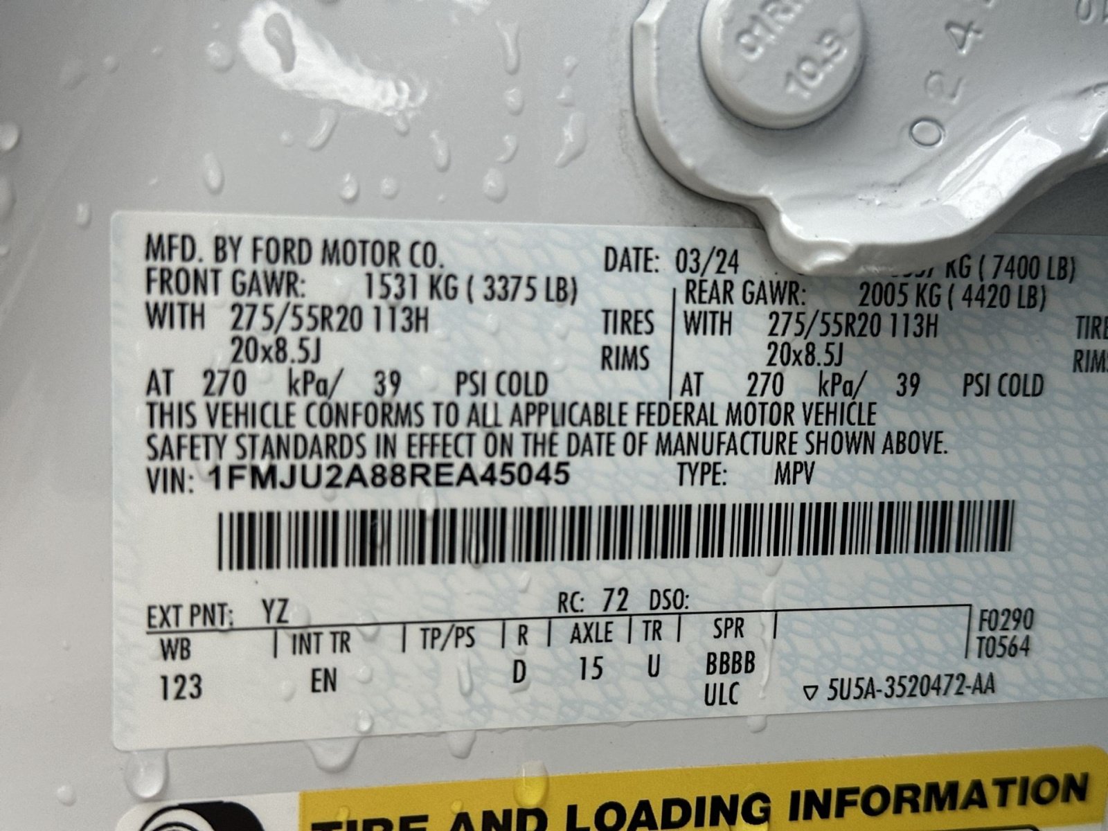 Certified 2024 Ford Expedition Limited AWD/4WD image 22