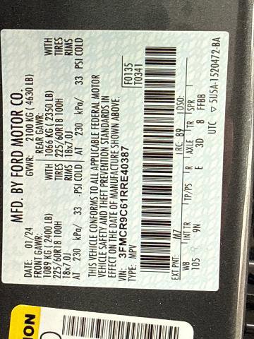 Certified 2024 Ford Bronco Sport Outer Banks image 14