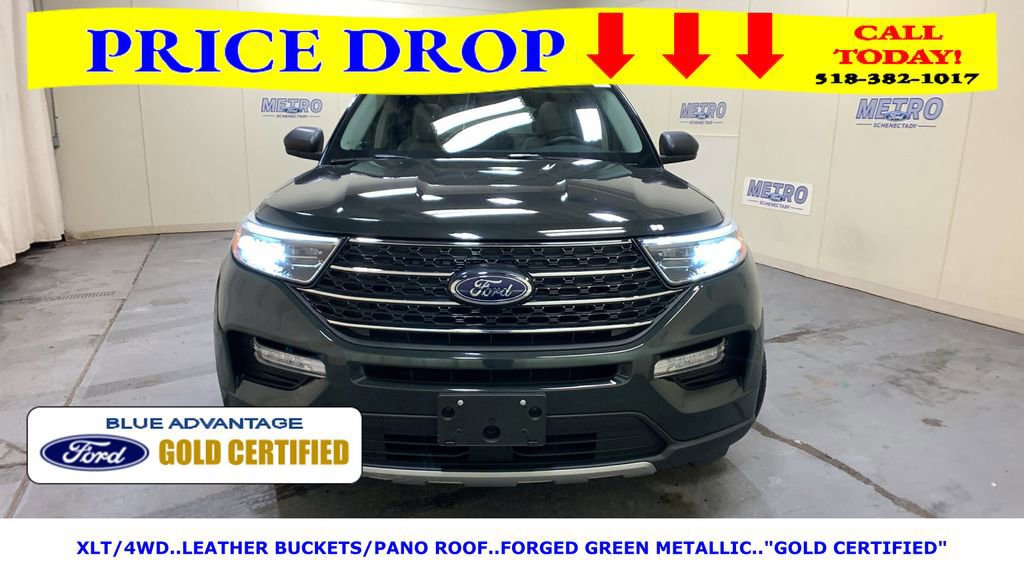 Certified 2022 Ford Explorer XLT w/ Equipment Group 202A image 10