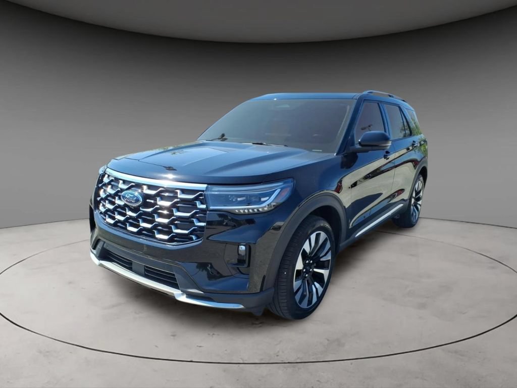 Certified 2025 Ford Explorer Platinum w/ LUX Leather Package AWD/4WD image 2