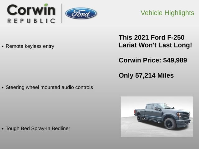 Certified 2021 Ford F250 Lariat image 12