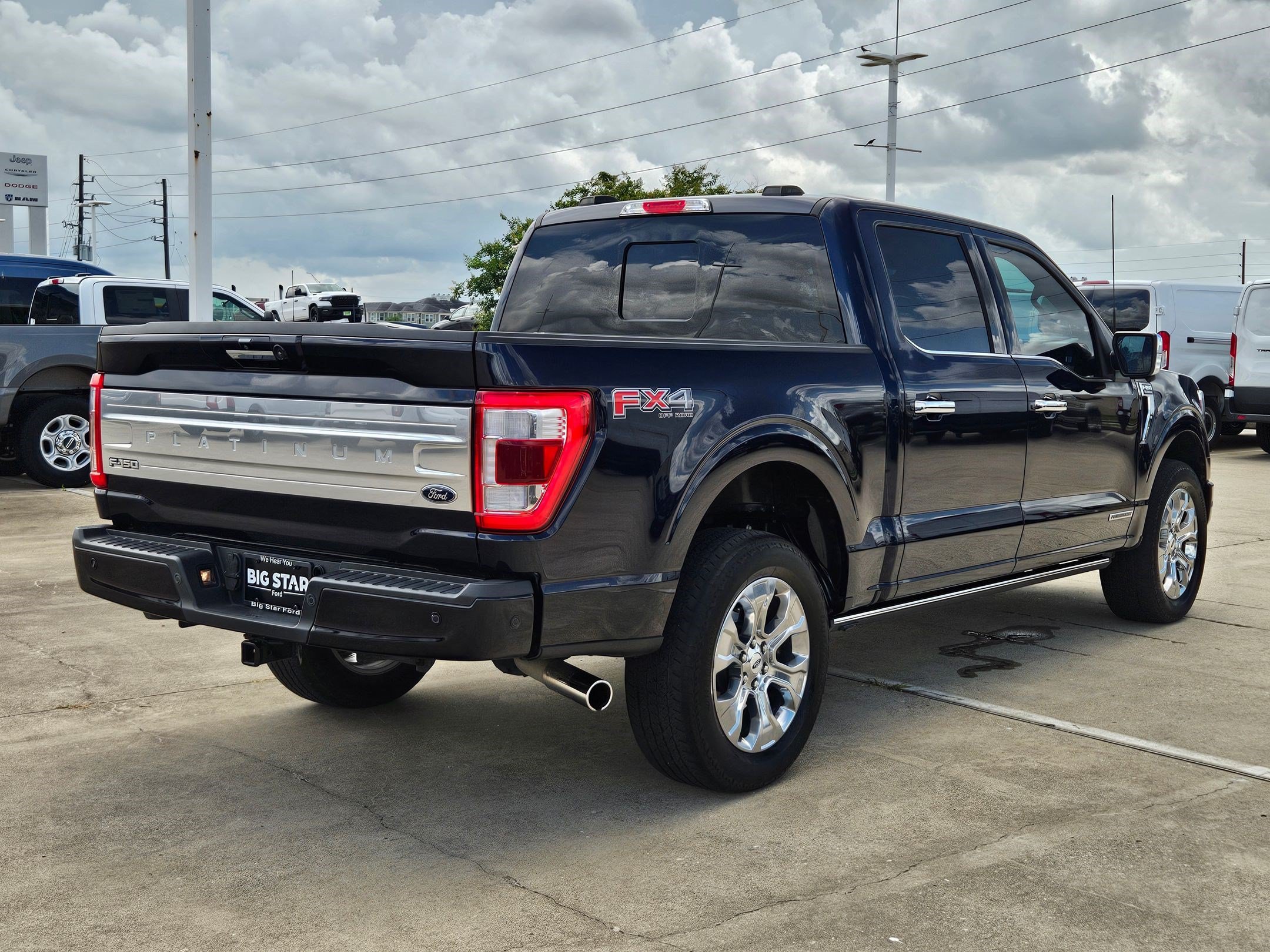 Certified 2023 Ford F150 Platinum w/ Equipment Group 701A High AWD/4WD image 3