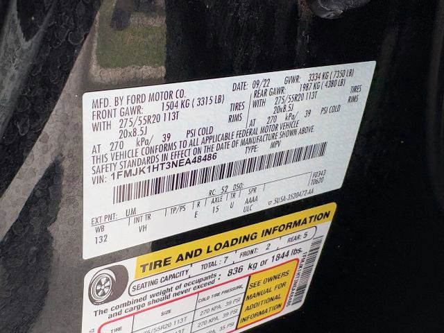 Certified 2022 Ford Expedition Max XLT image 31