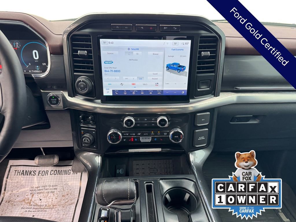 Certified 2023 Ford F150 Lariat w/ Equipment Group 502A High image 15