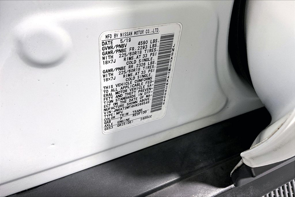 Used 2019 Nissan Rogue SV w/ Premium Package FWD image 32