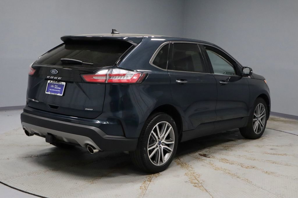 Certified 2022 Ford Edge Titanium w/ Class II Trailer Tow Package AWD/4WD image 6