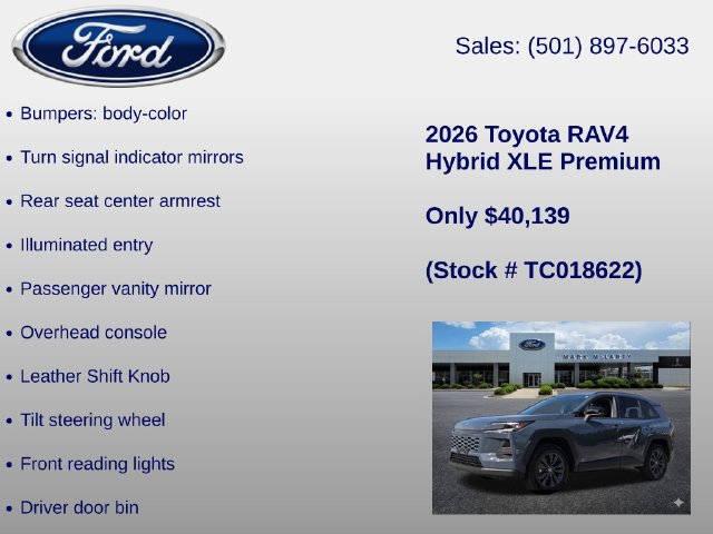 Used 2026 Toyota RAV4 XLE Premium AWD/4WD image 30