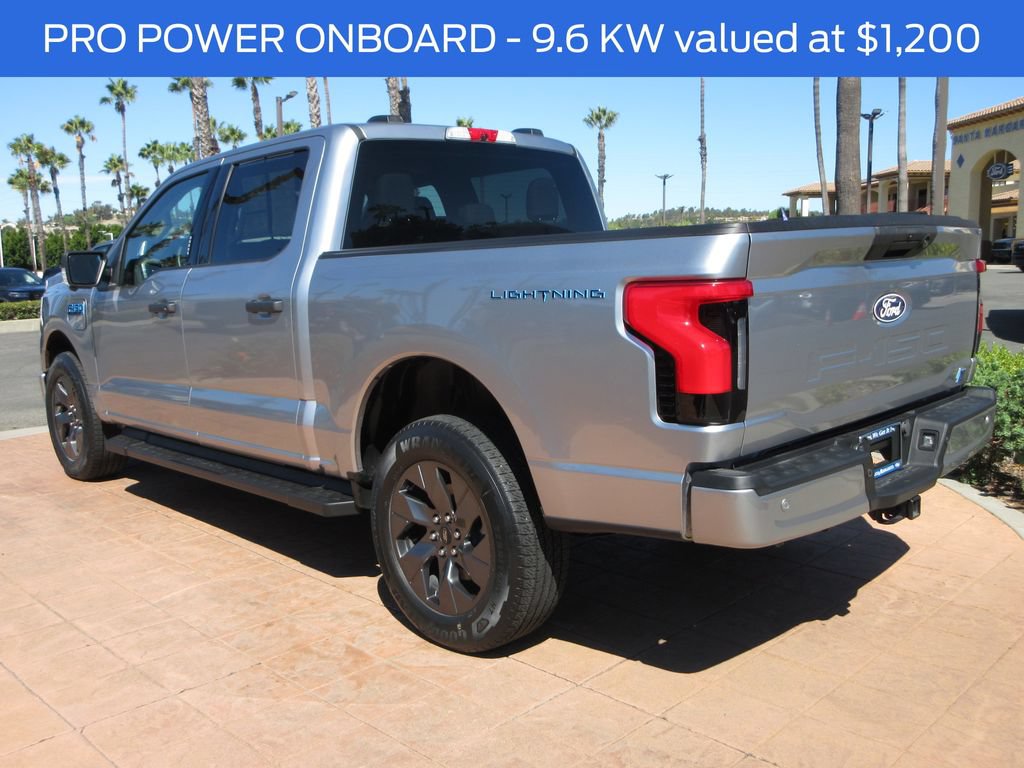 Certified 2024 Ford F150 Lightning XLT w/ Max Trailer Tow Package AWD/4WD image 2