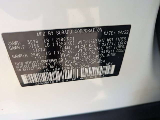 Used 2022 Subaru Outback Wilderness AWD/4WD image 24