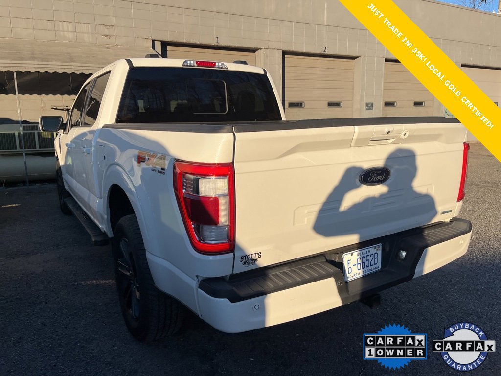 Certified 2022 Ford F150 Lariat w/ Equipment Group 502A High image 3