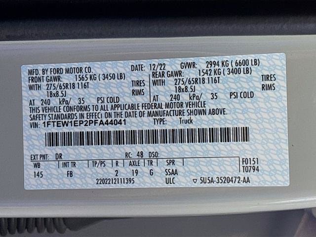 Certified 2023 Ford F150 XLT w/ Equipment Group 302A High AWD/4WD image 31