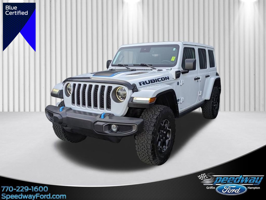 Used 2021 Jeep Wrangler Unlimited Rubicon 4xe w/ Cold Weather Group image 1