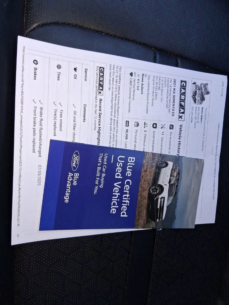 Used 2021 Kia Sorento EX image 38