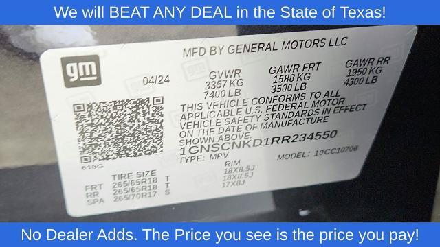 Used 2024 Chevrolet Tahoe LT RWD image 33