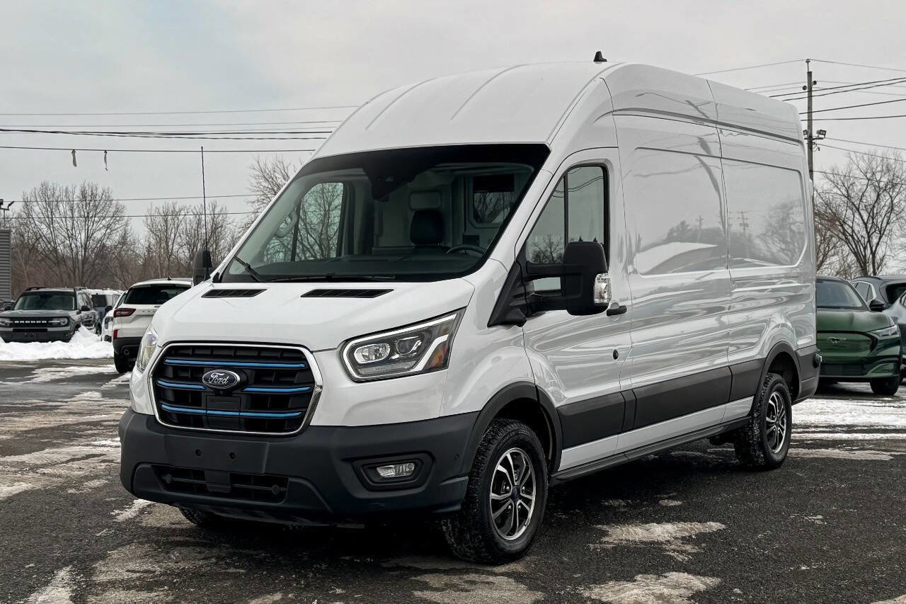 Certified 2022 Ford E-Transit 148 High Roof w/ Load Area Protection Package RWD image 7