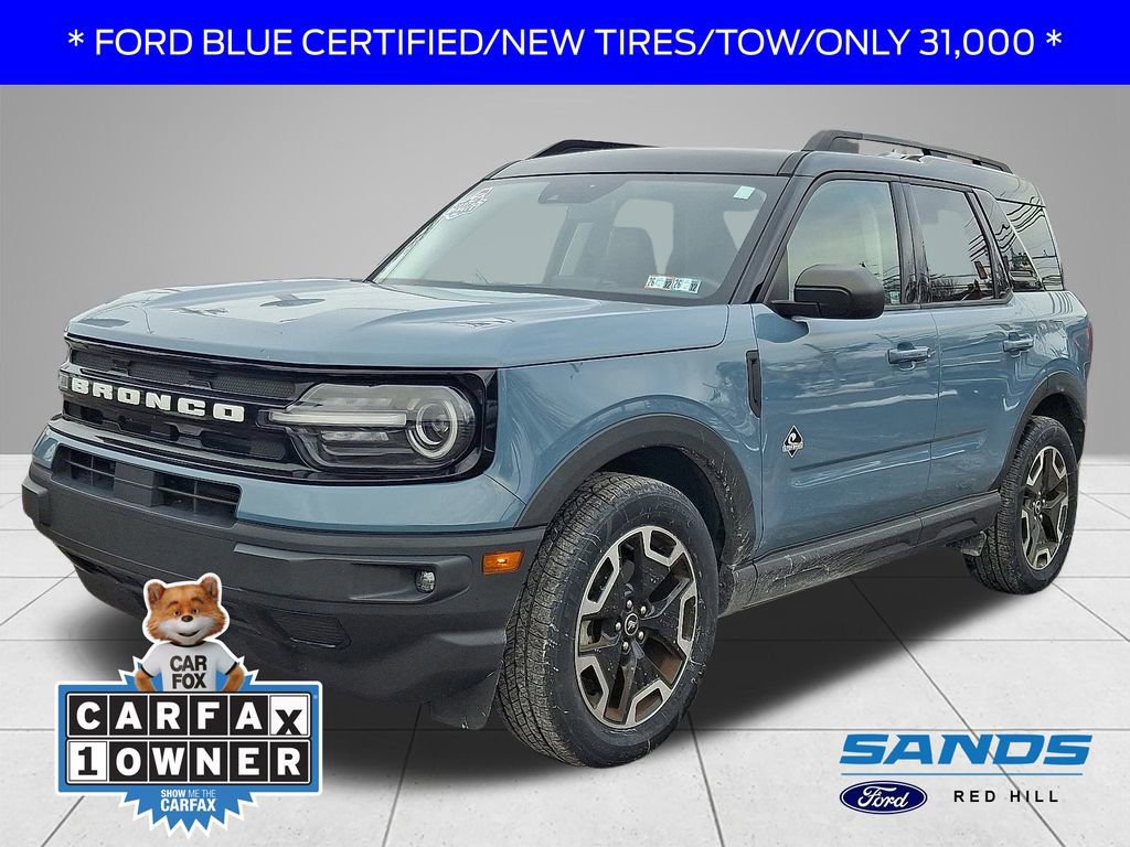 Certified 2021 Ford Bronco Sport Outer Banks w/ Outer Banks Package (96D)