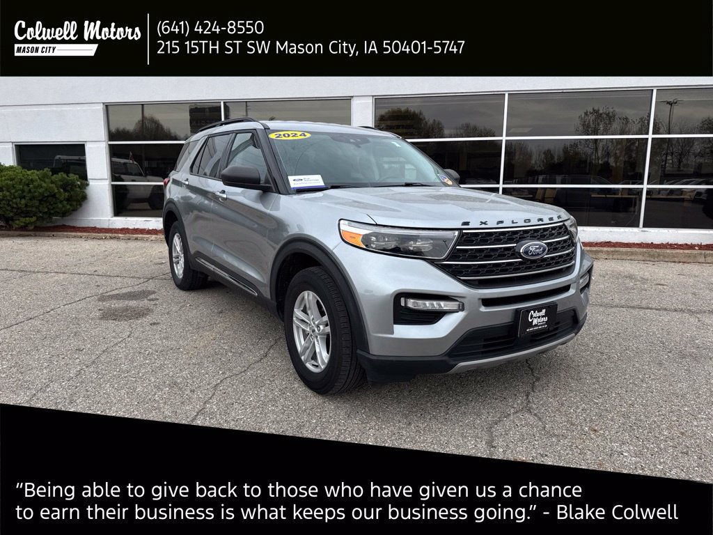 Certified 2024 Ford Explorer XLT w/ Equipment Group 202A AWD/4WD image 1