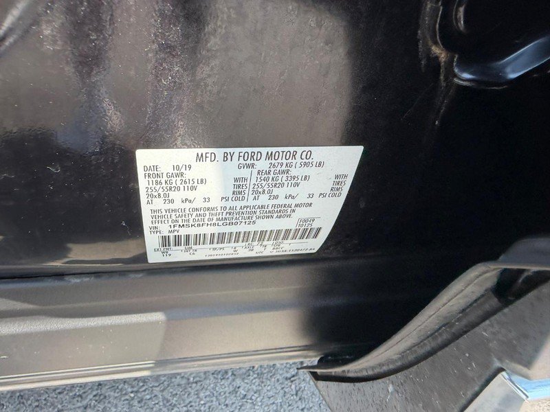 Certified 2020 Ford Explorer Limited AWD/4WD image 27