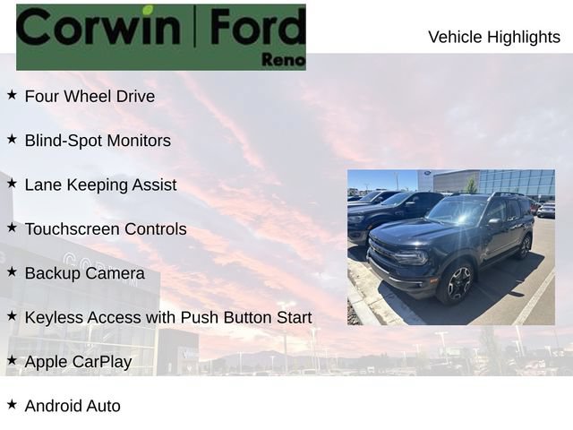 Certified 2021 Ford Bronco Sport Outer Banks AWD/4WD image 6