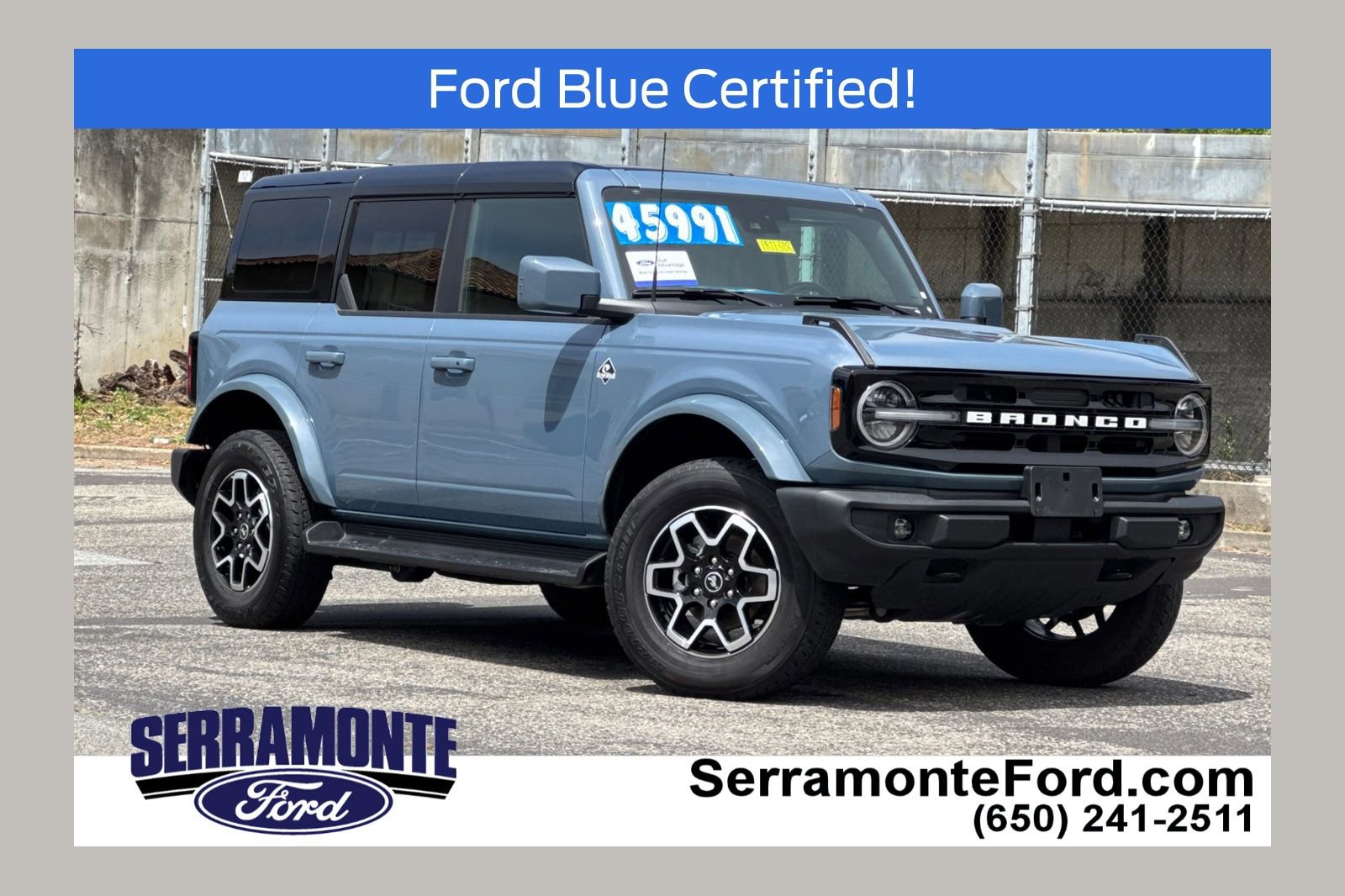 Certified 2025 Ford Bronco Outer Banks