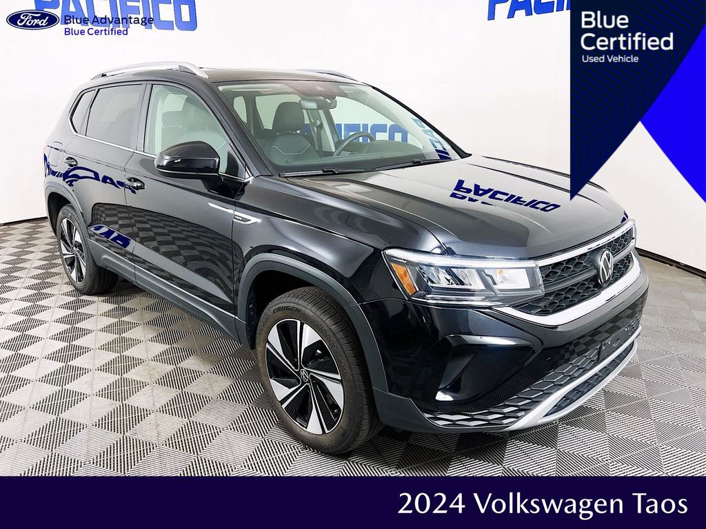 Used 2024 Volkswagen Taos SE w/ Panoramic Sunroof Package AWD/4WD image 1