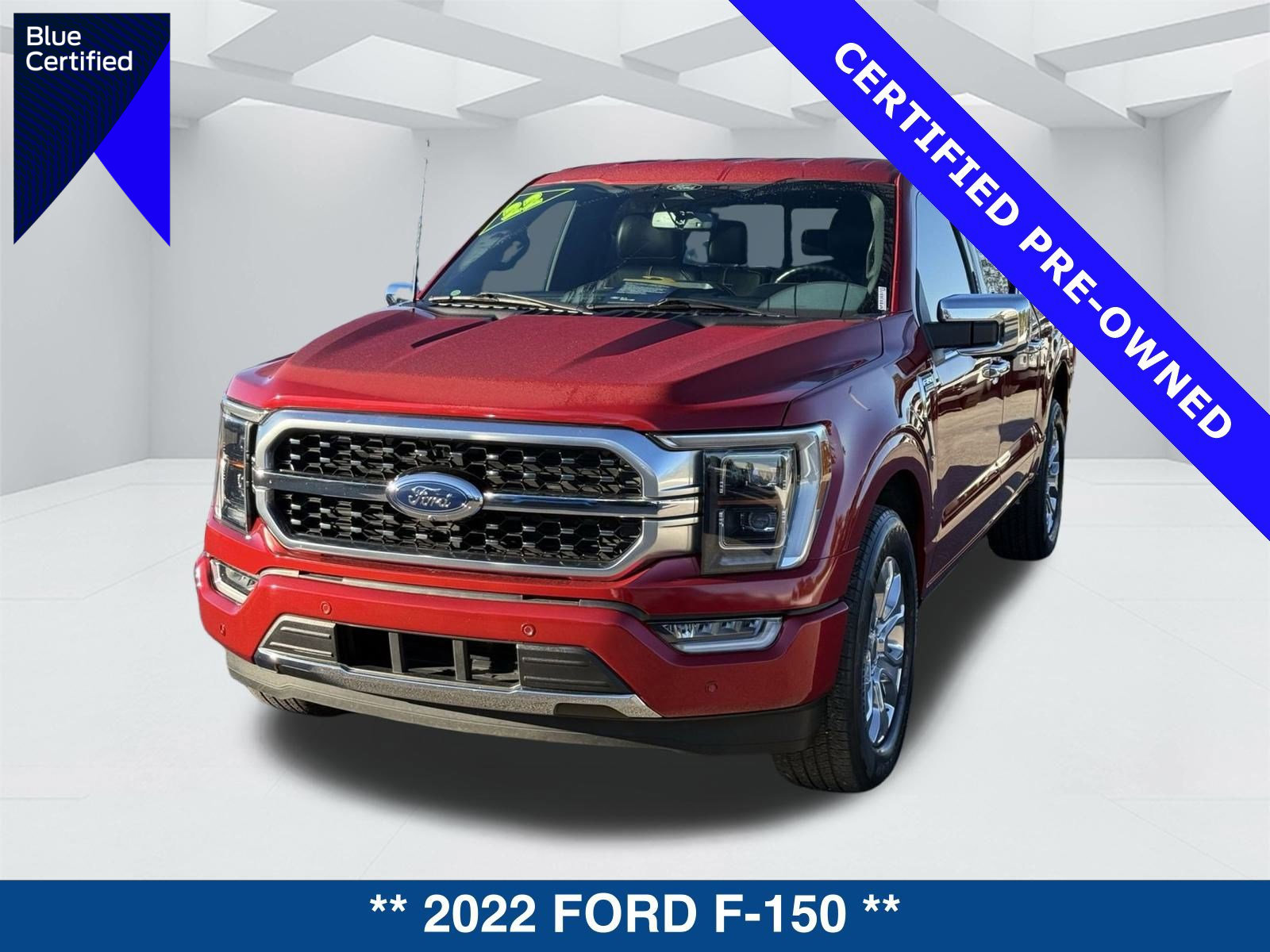 Certified 2022 Ford F150 Platinum w/ Trailer Tow Package